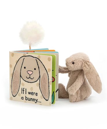 If I Were A Bunny Book And Bashful Beige Bunny Small