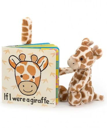 If I Were A Giraffe Book And Bashful Giraffe Small