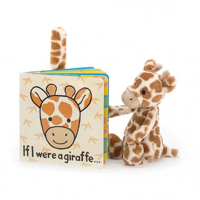 If I Were A Giraffe Book And Bashful Giraffe Small