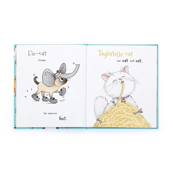 All Kinds Of Cats Book And Jellycat Jack Bundle