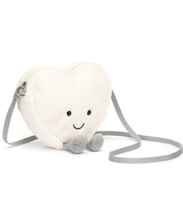 Amuseable Cream Heart Bag