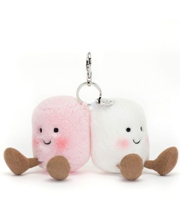 Amuseables Pair of Marshmallows Bag Charm