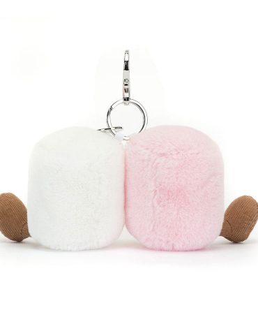 Amuseables Pair of Marshmallows Bag Charm