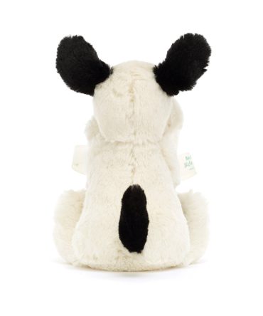 Bashful Black & Cream Puppy Soother