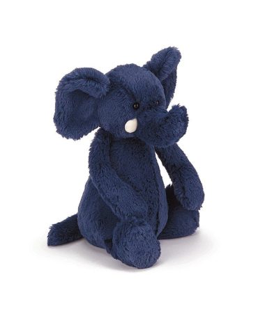 Bashful Blue Elephant Original (Medium)