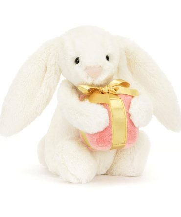 Bashful Bunny with Present Little