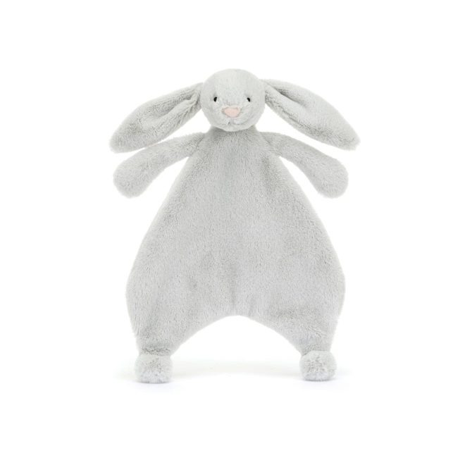 Bashful Grey Bunny Comforter