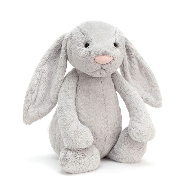 Bashful Grey Bunny Really Big