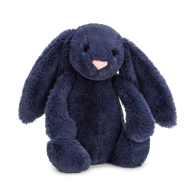 Bashful Navy Bunny Original (Medium)