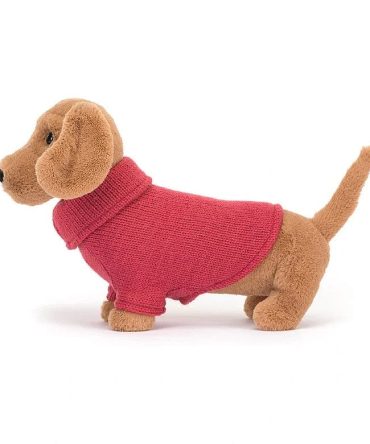 Sweater Sausage Dog Pink